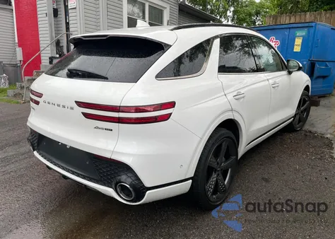 2022 Genesis Gv70 3.5T Awd Sport из США, поврежденный, VIN KMUMCDTC5NU011241
